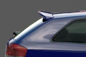 Spoiler above the rear window, 3 doors.